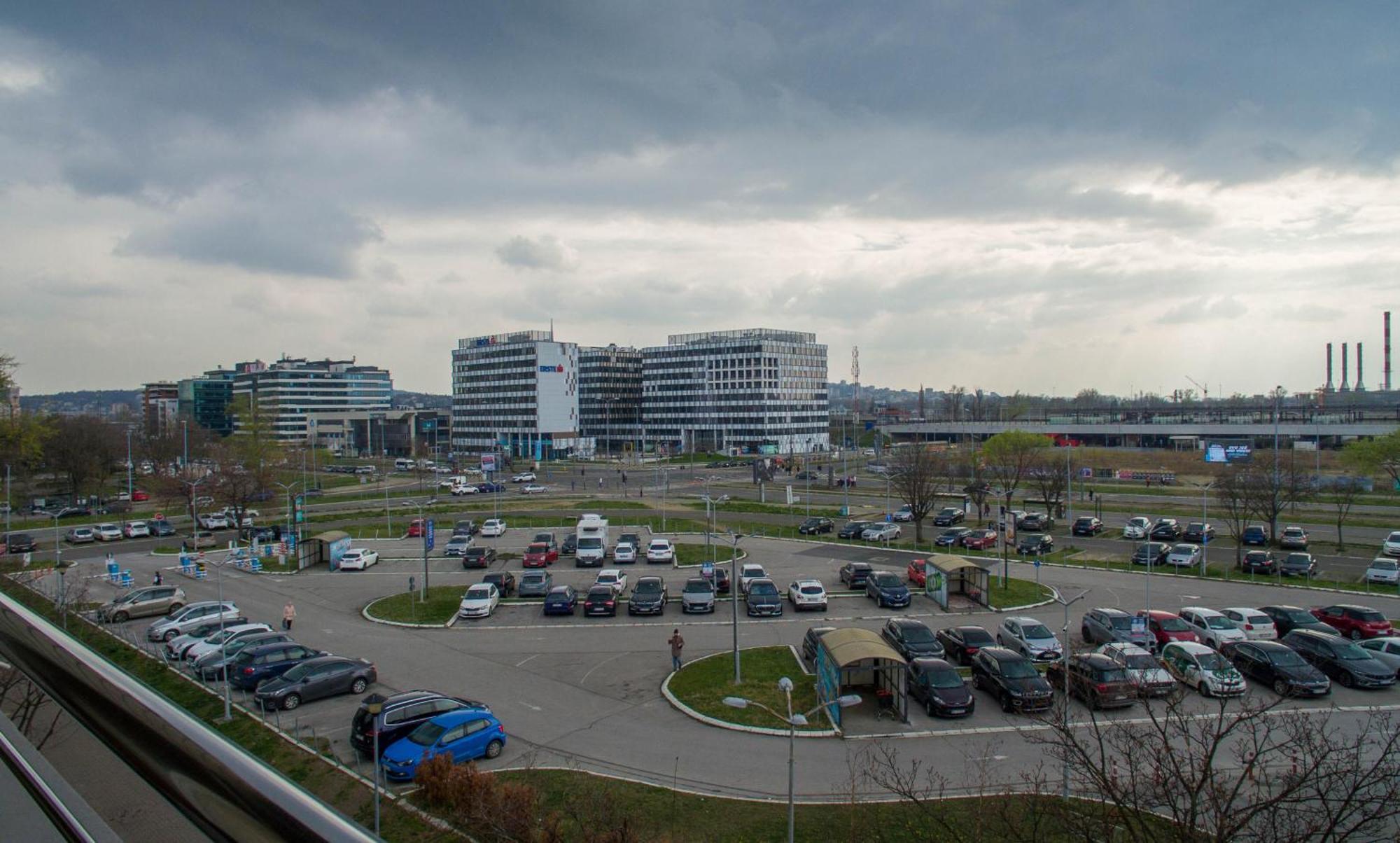 شقة Premium Stan Novi Beograd المظهر الخارجي الصورة